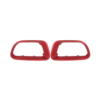 1Pair кола предна броня декоративна рамка Ангелски очи Refit за Citroen C5 Aircross 9817829477 9817829377 червено