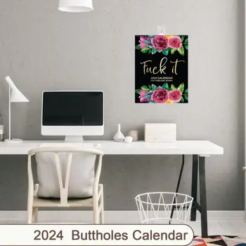 2024 Календар за уморени жени