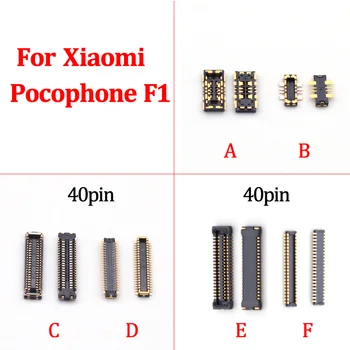 2pcs-10pcs За Xiaomi Pocophone F1 Poco F1 LCD дисплей екран FPC конектор USB зарядно зареждане контакт щепсел конектор за батерия