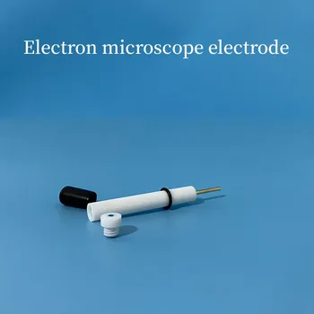  3mm злато, стъклен въглерод, платинен електронен микроскоп електрод разглобяем електрод с двойно предназначение може да бъде фактуриран