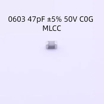 4000PCS/LOT CGA3E2C0G1H470JT0Y0N кондензатор 0603 47pF ±5% 50V C0G MLCC