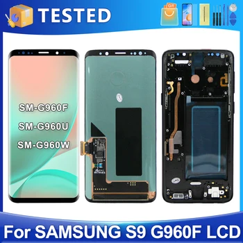 5.8''S9 За Samsung За AMOLED G960F G960 G960U G960W G960N G960X LCD дисплей сензорен екран дигитайзер събрание подмяна