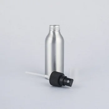 50 ml многократна парфюмна бутилка фина мъгла спрей алуминиево масло почистващ препарат за лице празен 50ml пътуване бутилки