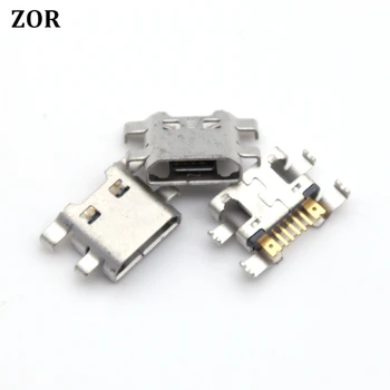50pcs / Lot Micro USB DC захранване жак зарядно конектор порт гнездо щепсел за LG G3 мини G3S D722 D722V D724 E980 P999 P990