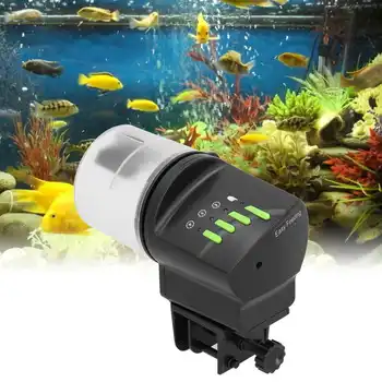 5V аквариум автоматично хранилка за риба интелигентно време риба храна дозатор устройство аквариум аксесоар за аквариум риба резервоар