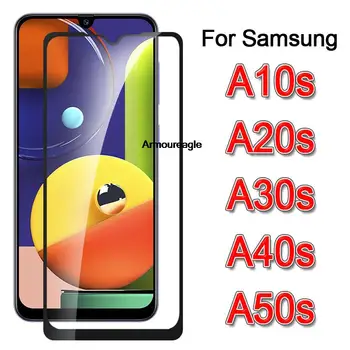 A50s защитно стъкло за Samsung A40s A30s A20s A10s Sam Galaxy A 10s 20s 30s 40s 50s броня екран протектор закалено стъкло филм