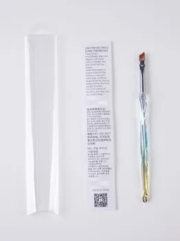 ArtSecret нокти UV гел четка разширение живопис писалка рисуване изкуство маникюр инструмент SBP-352 полумесец # 6