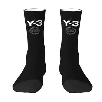 Cool мъжки Yohji Yamamoto рокля чорапи унисекс breathbale топло 3D печат екипажа чорапи