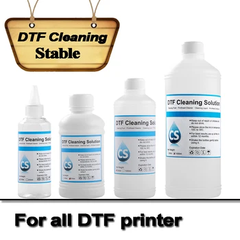 DTF почистващ разтвор / течност за директно трансферно фолио за PET филм DTF мастило Всички настолни широкоформатни DTF принтери (4 капацитет)