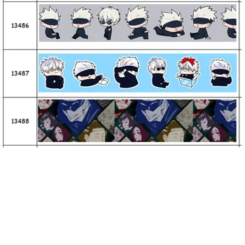DUWES 50ярда Япония карикатура отпечатани Grosgrain панделка аксесоар Hairbow шапки декорация DIY на едро OEM D1454