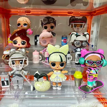 LOL Лимитирана колекция Нов комплект Оригинална година на куклите тигър Всички звезди Зимни снежни спортове Серия Момиче Играйте Къща Подарък за играчки