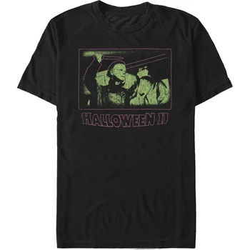 Neon Michael Myers Attack Halloween II тениска
