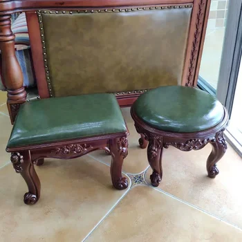 Nodic Къси диванни столове Масичка за кафе Османци Домакинство Мода за възрастни Творчески хол Обувки за смяна на столове Кръгли османци