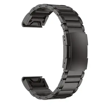 PCAVO титаниева сплав 22mm ленти за часовници за Garmin QuickFit Watch Band