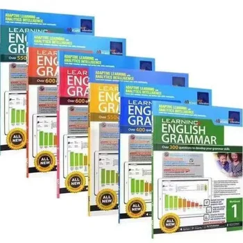 SPA 3-12 година Сингапур Изучаване на английска граматика Стари деца Тестови материали Тетрадка за упражнения Учебник Тетрадка Упражнение 6 Книги