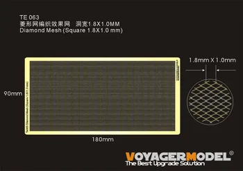 Voyager Модел TE063 Диамантена мрежа (квадрат 1.8X1.0 mm) (GP)