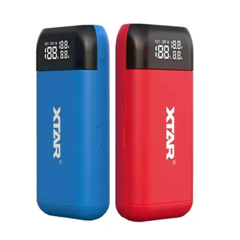XTAR PB2S цифров дисплей зарядно устройство за батерии 18650 Power Bank USB Type-C QC3.0 + PD3.0 Бързо зареждане 18700 20700 21700 зарядно устройство за батерии