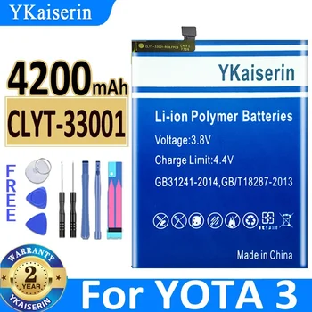 YKaiserin батерия за мобилен телефон CLYT-33001 4200mAh За YOTA 3 YOTA3 Bateria