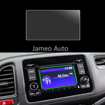 Автомобилен стайлинг GPS навигационен екран защитно фолио за Honda HRV HR-V Vezel 2015 2016 2017 2018 Контрол на стикера на LCD екрана