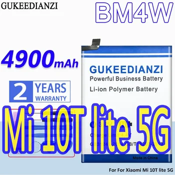 Батерия GUKEEDIANZI с висок капацитет BN53 BM4W за Xiaomi Redmi Note 9 Pro 9Pro / За Mi 10T lite 5G Batteria + Track NO.