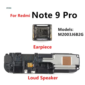Горна слушалка за високоговорител за Xiaomi Redmi Note 9 Pro 9Pro долен високоговорител зумер звънец Flex кабел резервни части