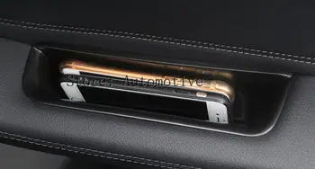 Държач за кутия за съхранение на вътрешната странична врата 4бр за Benz GLS Class X166 GLE W166 / Coupe C292