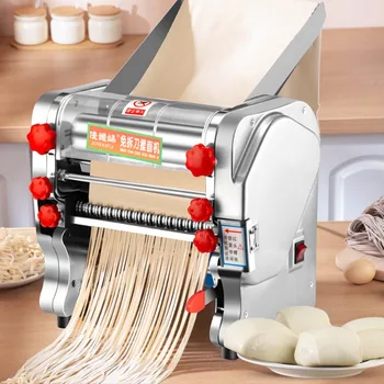 Електрическа машина за опаковане на кнедли с юфка Автоматична машина за паста Машина за тесто за ролкови юфка