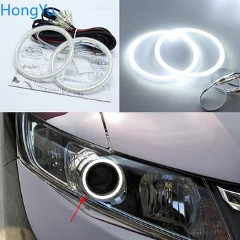 За Honda Civic седан 2012 2013 2014 2015 ксенон фар Smd Led Angel Eyes комплект Отлично ултра ярко осветление DRL