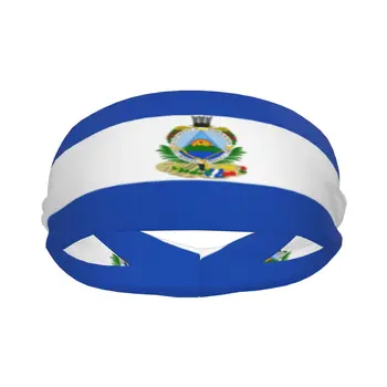 Лента за глава Гватемала флаг Лента за коса за тенис Фитнес Фитнес Шапки Аксесоари за коса