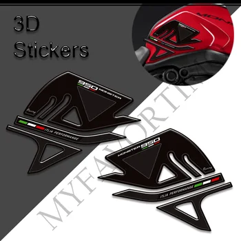 Мотоциклет 3D стикери за Ducati Monster 950 Decals Комплект газово гориво Коляно защита резервоар Pad Grips