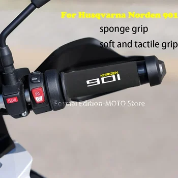 Мотоциклет Grip Cover Удароустойчив мотоциклет гъба Grip Non-Slip кормило Grip гъба Cover за Husqvarna Norden 901