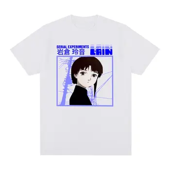 Мъжка експериментална серия отпечатани ретро тениски Японски аниме отпечатани Harajuku памучни ризи Дамско облекло