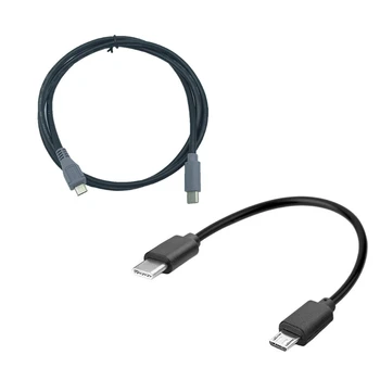 Надежден тип C към микро USB кабел за синхронизиране на данни за всички аксесоари за таблети тип C порт PC