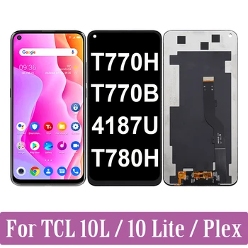 оригинален за TCL 10L 10 Lite Plex T780H T770H T770B LCD дисплей сензорен екран подмяна дигитайзер събрание