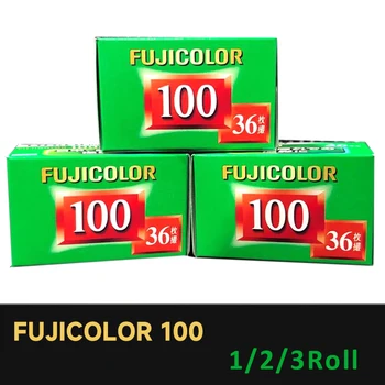 Оригинални 1/2/3Rolls (36 експозиция / ролка) Fujicolor C100 цветен филм Fujifilm 100 за 135 формат камера ISO 100