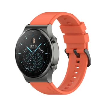 Официална силиконова каишка за китка за Huawei Watch GT 42mm46mm смарт часовник каишка за huawei часовник GT2 Pro GT2 46mm Band колан гривна