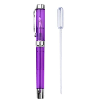 Писалка за начинаещи Едно парче за иридиев ниб EF / F Pen Tip Clear Pen