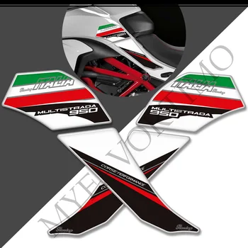 протектор резервоар подложка дръжки стикери стикери газ мазут комплект коляно за Ducati MULTISTRADA 950 S 950S