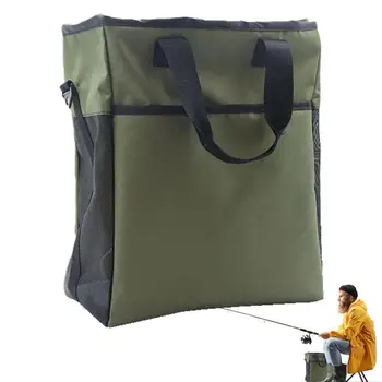 Риболовен пакет за дъждосвирци Многофункционална чанта за съхранение на зелена муха Мрежести риболовни чанти за соленоводен или сладководен риболов