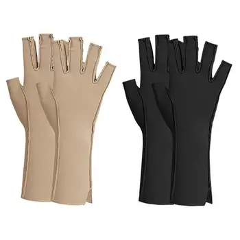 Ръкавици за компресиране на ръце Ръкавици за облекчаване на ръцете за спортни дишащи карпални тунелни компресионни ръкавици Дизайн без пръсти за писане &