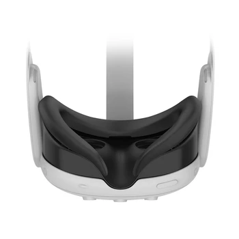 Силиконова маска за очи Подмяна на възглавница за маска за очи за намаляване на налягането и комфорта Аксесоари Части за Meta Quest 3