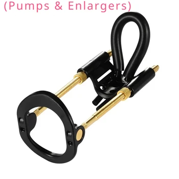 Уголемяване на пениса Stretch Clamp Extender Пенис стречинг Exerciser Penisgrowth Тягово устройство за мъже Преносим спорт